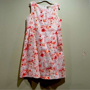 Zara girls floral dress